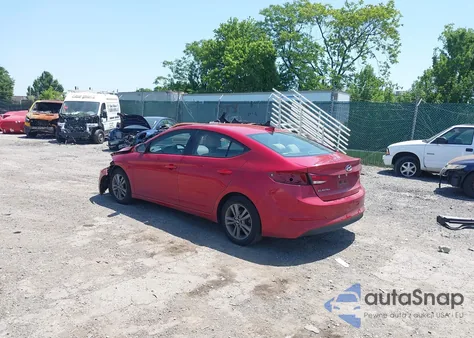 2018 Hyundai Elantra Value Edition from USA, damaged, VIN 5NPD84LFXJH384875